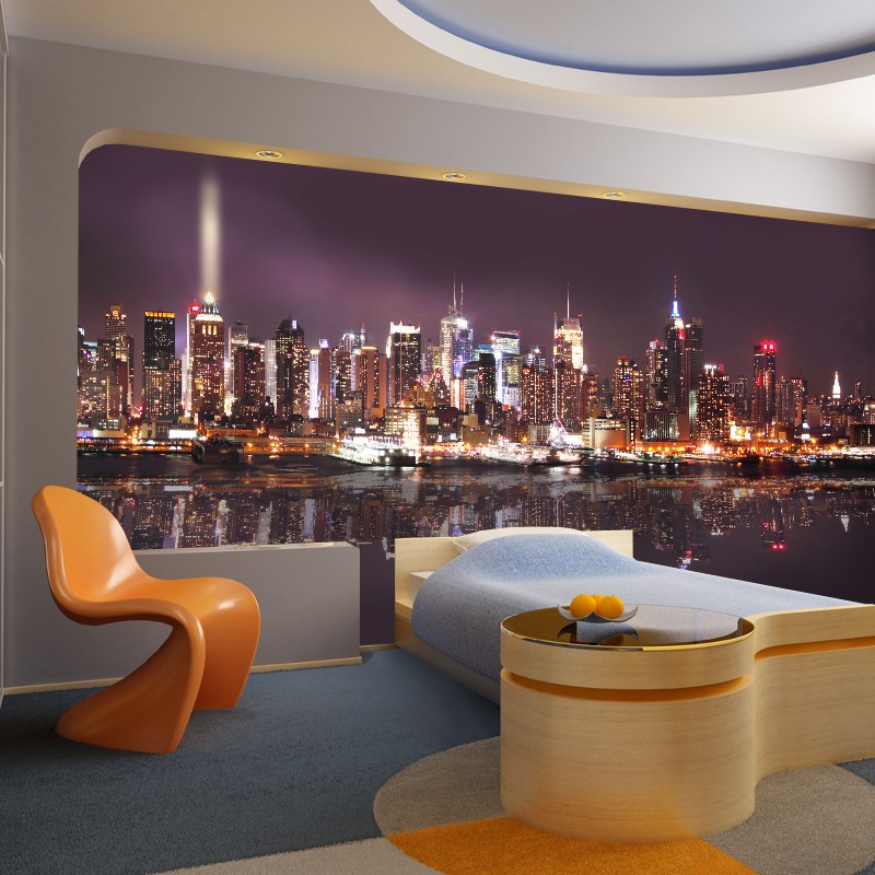 Fototapeta nocny New York